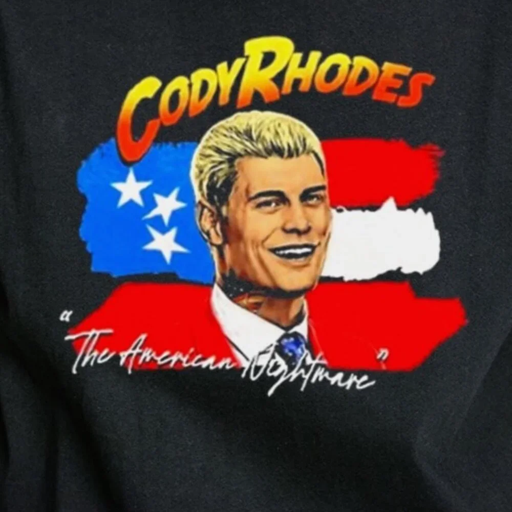 The American Nightmare Cody Rhodes WWE Wrestling Graphic Fan T-Shirt 91 - Picture 2 of 5